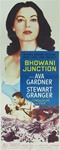 Bhowani Junction Original US Insert
Vintage Movie Poster
Ava Gardner
