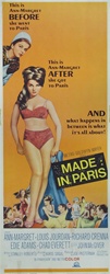 Made In Paris Original US Insert
Vintage Movie Poster
Ann Margret