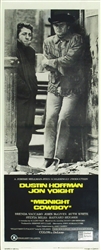 Midnight Cowboy Original US Insert
Vintage Movie Poster
Dustin Hoffman
Jon Voight
Best Picture