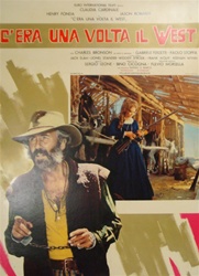 Once Upon A Time In The West Italian Double Photobusta