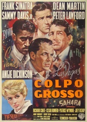 Ocean's 11 Italian 2 Sheet
Vintage Movie Poster
Rat Pack