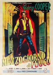 High Noon Italian 4 Sheet
Vintage Movie Poster
Gary Cooper