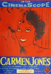 Carmen Jones Italian 2 Sheet
Vintage Movie Poster
Dorothy Dandridge