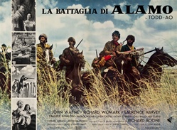The Alamo Original Italian Double Photobusta
Vintage Movie Poster
John Wayne