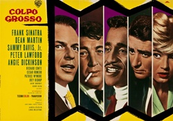 Ocean's 11 Original Italian Photobusta
Vintage Movie Poster
Rat Pack