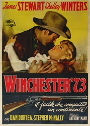 Winchester 73 Italian 4 Sheet
Vintage Movie Poster
James Stewart