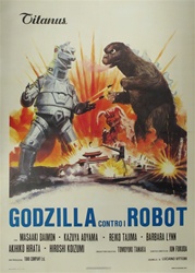 Godzilla vs. Mechagodzilla Original Italian 4 sheet
Vintage Movie Poster