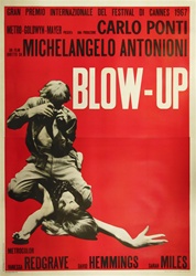 Blow Up Original Italian 4 sheet
Vintage Movie Poster
Antonioni