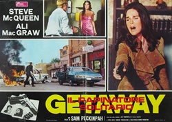 The Getaway Original Italian Photobusta
Vintage Movie Poster
Steve McQueen