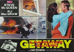 The Getaway Original Italian Photobusta
Vintage Movie Poster
Steve McQueen