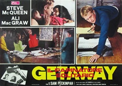 The Getaway Original Italian Photobusta
Vintage Movie Poster
Steve McQueen