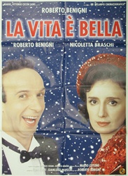 Life Is Beautiful Original Italian 2 Sheet
Vintage Movie Poster
Roberto Benigni