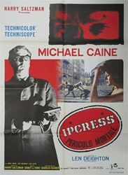 Ipcress File Original Italian 2 Sheet
Vintage Movie Poster
Michael Caine