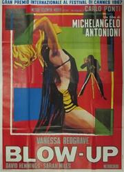 Blow Up Original Italian 4 sheet
Vintage Movie Poster
Antonioni