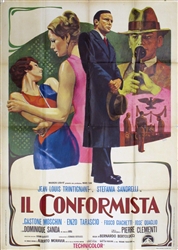 The Conformist Original Italian 2 Sheet
Vintage Movie Poster
Bertolucci