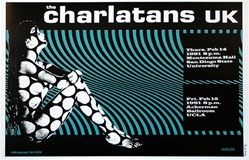 Frank Kozik Charlatans UK Original Concert Poster