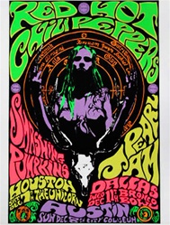 Frank Kozik Red Hot Chili Peppers Original Concert Poster