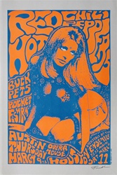 Frank Kozik The Red Hot Chili Peppers Original Concert Poster