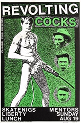 Frank Kozik Revolting Cocks Original Concert Poster