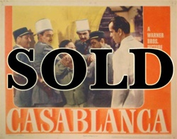 Casablanca Original US Lobby Card