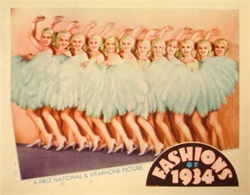 Fashions of 1934 Original US Lobby Card