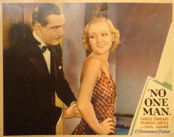 No One Man Original US Lobby Card