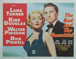 Bad And The Beautiful Original US Lobby Card