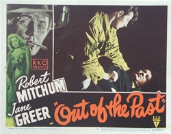 Out of the Past Original US Lobby Card
Vintage Movie Poster
Robert Mitchum