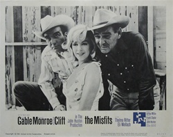 The Misfits Original US Lobby Card Set of 8
Vintage Movie Poster
Marilyn Monroe