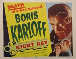 Night Key Original US Title Lobby Card
Vintage Movie Poster
Boris Karloff
