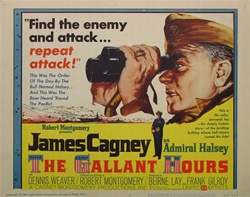 The Gallant Hours Original US Title Lobby Card
Vintage Movie Poster
James Cagney