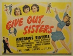 Give Out, Sisters Original US Title Lobby Card
Vintage Movie Poster
Andrews Sisters