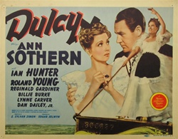 Dulcy Original US Title Lobby Card
Vintage Movie Poster
Ann Southern