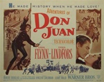 Adventures of Don Juan Original US Title Lobby Card
Vintage Movie Poster
Errol Flynn