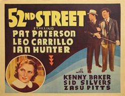 52nd Street Original US Title Lobby Card
Vintage Movie Poster