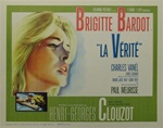 La Verite Original US Lobby Card Set of 8
Vintage Movie Poster
Bardot
Clouzot