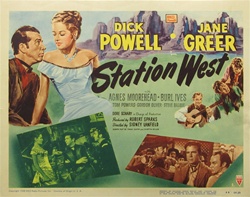 Station West Original US Title Lobby Card
Vintage Movie Poster
Dick Powell