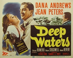 Deep Waters Original US Title Lobby Card
Vintage Movie Poster
Dana Andrews