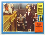 Witness For The Prosecution Original US Lobby Card
Vintage Movie Poster
Marlene Dietrich