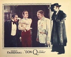 Don Q Son Of Zorro Original US Lobby Card
Vintage Movie Poster
Douglas Fairbanks