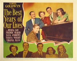 The Best Years of Our Lives Original US Lobby Card
Vintage Movie Poster
Myrna Loy