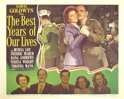 The Best Years of Our Lives Original US Lobby Card
Vintage Movie Poster
Myrna Loy