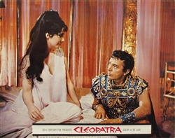 Cleopatra Original US Roadshow Lobby Card Set of 8
Vintage Movie Poster
Elizabeth Taylor
Richard Burton