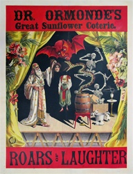 Dr. Ormonde's Great Sunfower Coterie Original Magic Poster