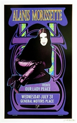 Alanis Morissette Original Rock Concert Poster
Bob Masse