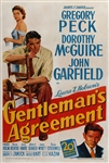 Gentleman's Agreement Original US One Sheet
Vintage Movie Poster
Gregory Peck

Best Picture