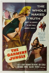 The Garment Jungle Original US One Sheet
Vintage Movie Poster
Lee J. Cobb