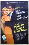 The Postman Always Rings Twice Original US One Sheet