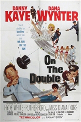 On The Double Original US One Sheet
Vintage Movie Poster
Danny Kaye