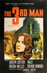 The Third Man Original US One Sheet
Vintage Movie Poster
Orson Welles